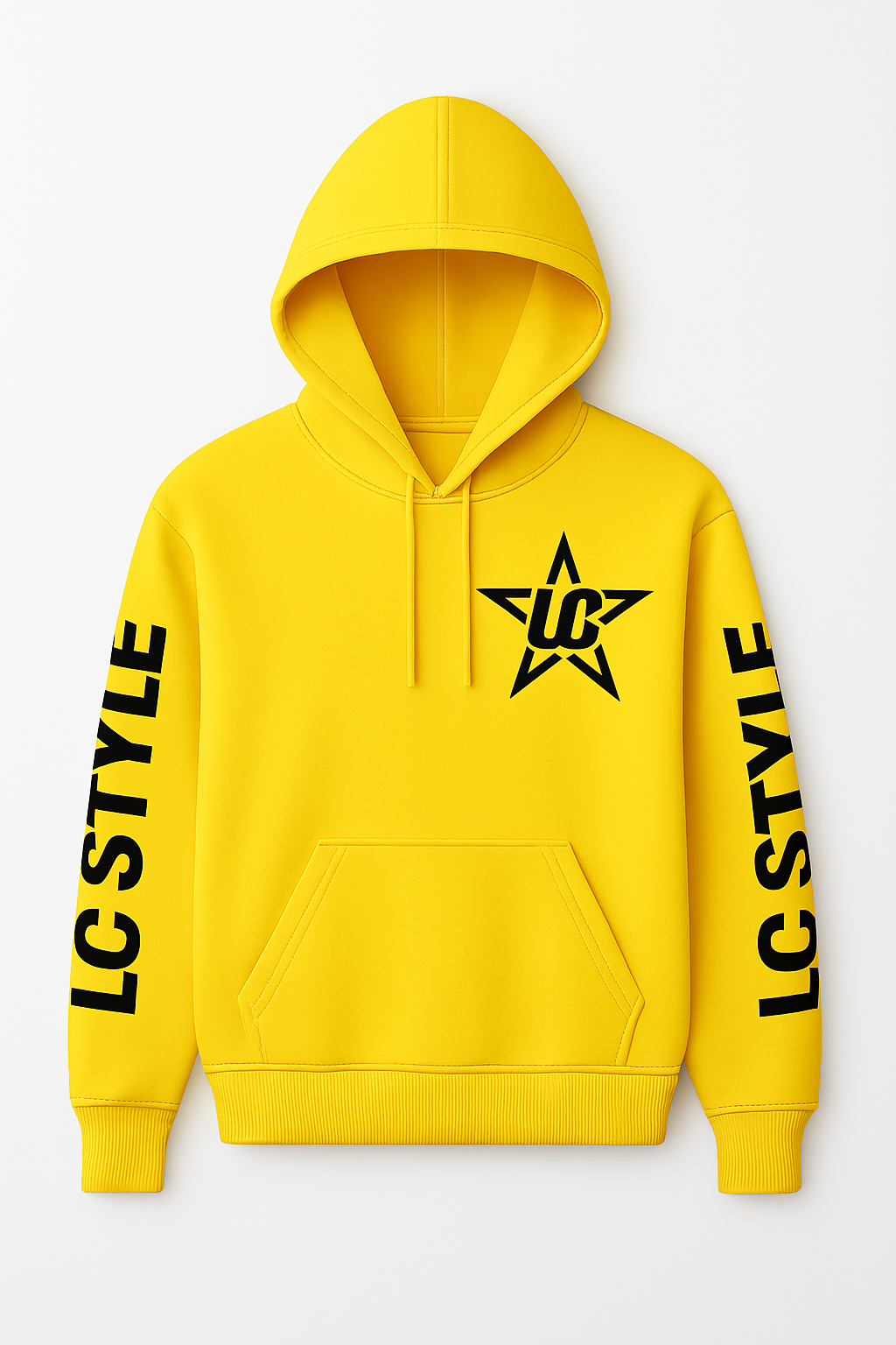 Yellow LC. Style Hoodie